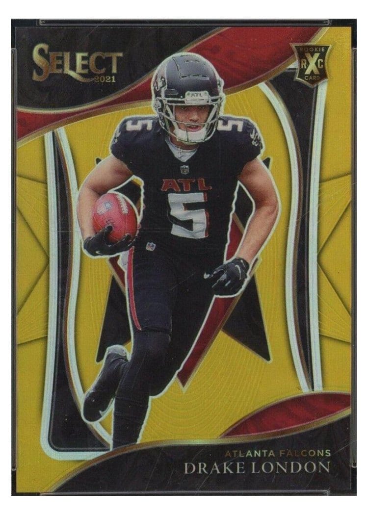 2021 Panini Select Base Set Drake London #411 card