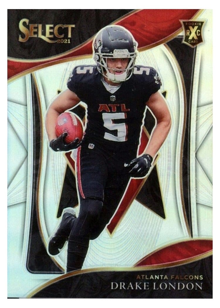 2021 Panini Select Base Set Drake London #411 card