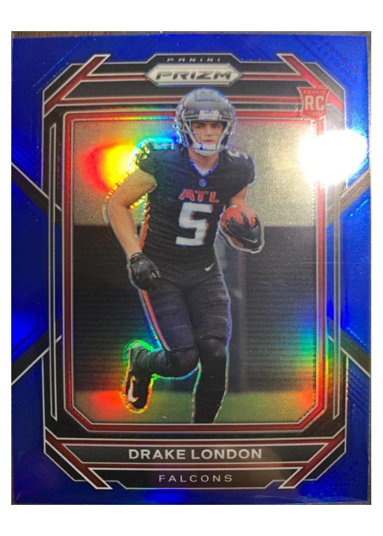 2022 Panini Prizm Base Set Drake London #308 card