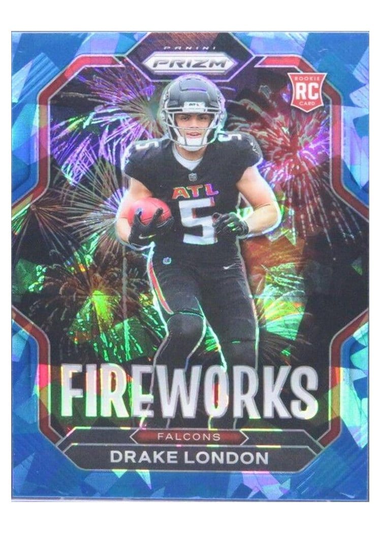 2022 Panini Prizm Base Set Drake London #308 card