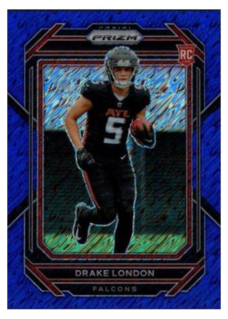 2022 Panini Prizm Base Set Drake London #308 card