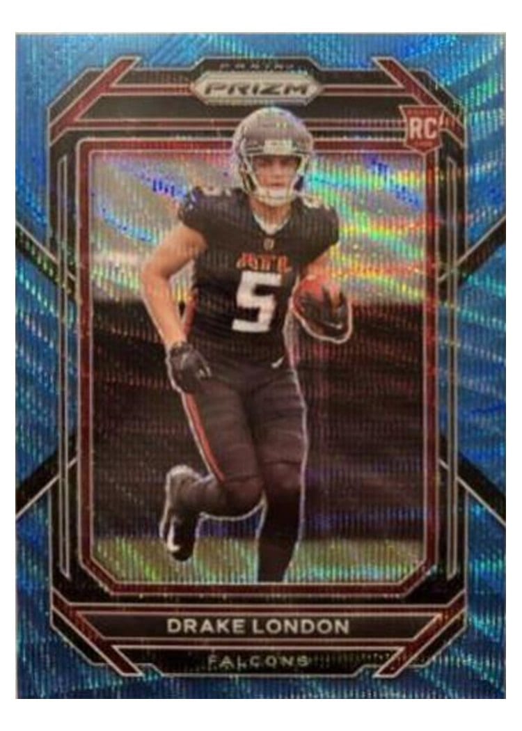 2022 Panini Prizm Base Set Drake London #308 card