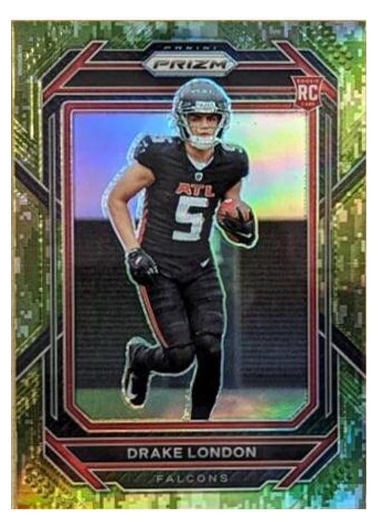 2022 Panini Prizm Base Set Drake London #308 card