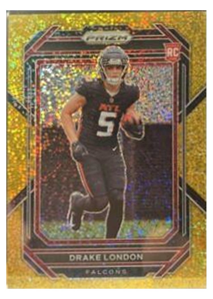 2022 Panini Prizm Base Set Drake London #308 card