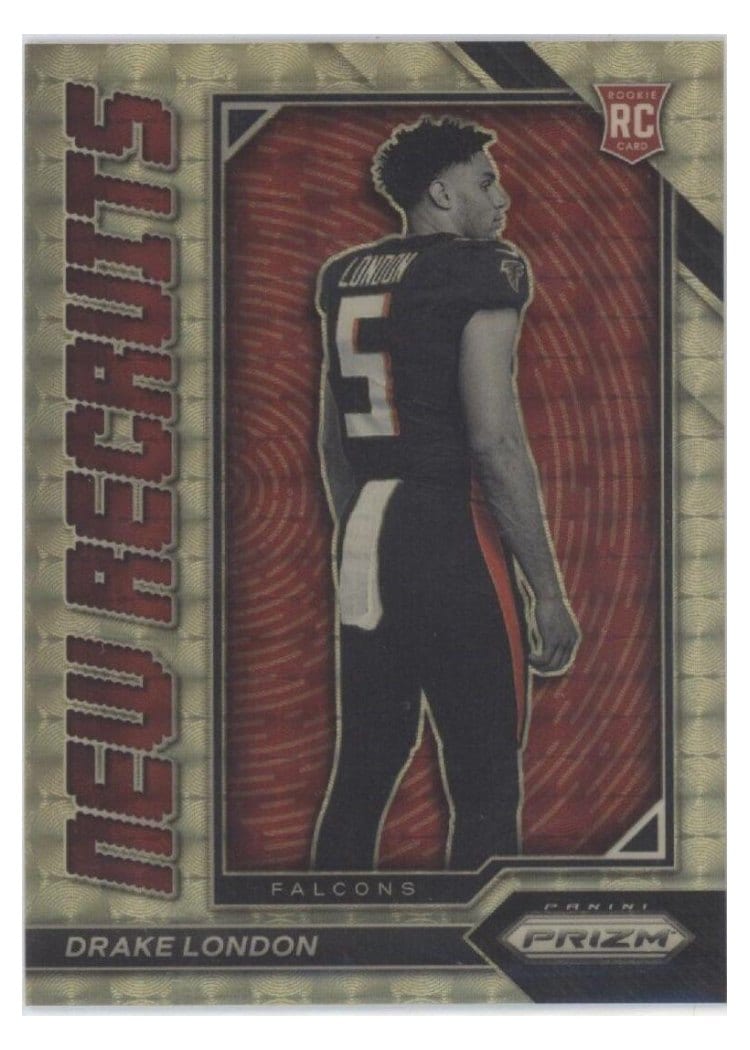 2022 Panini Prizm Base Set Drake London #308 card