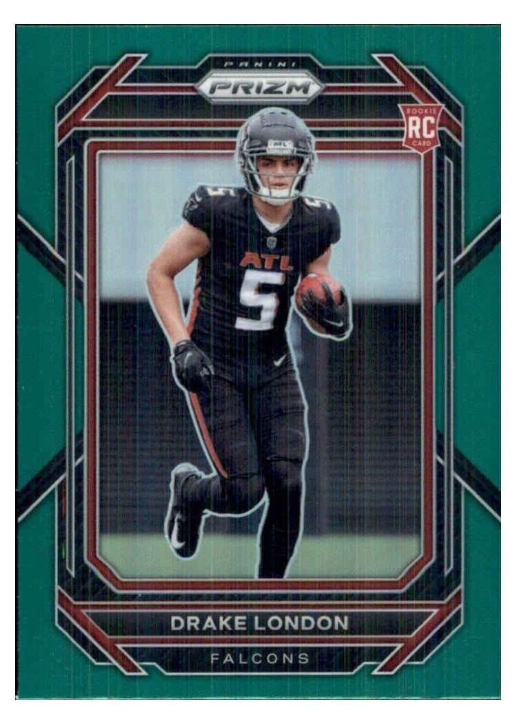 2022 Panini Prizm Base Set Drake London #308 card