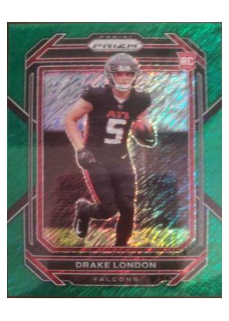 2022 Panini Prizm Base Set Drake London #308 card