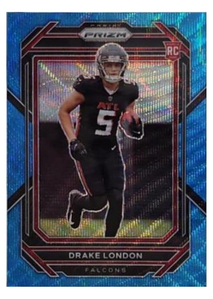 2022 Panini Prizm Base Set Drake London #308 card