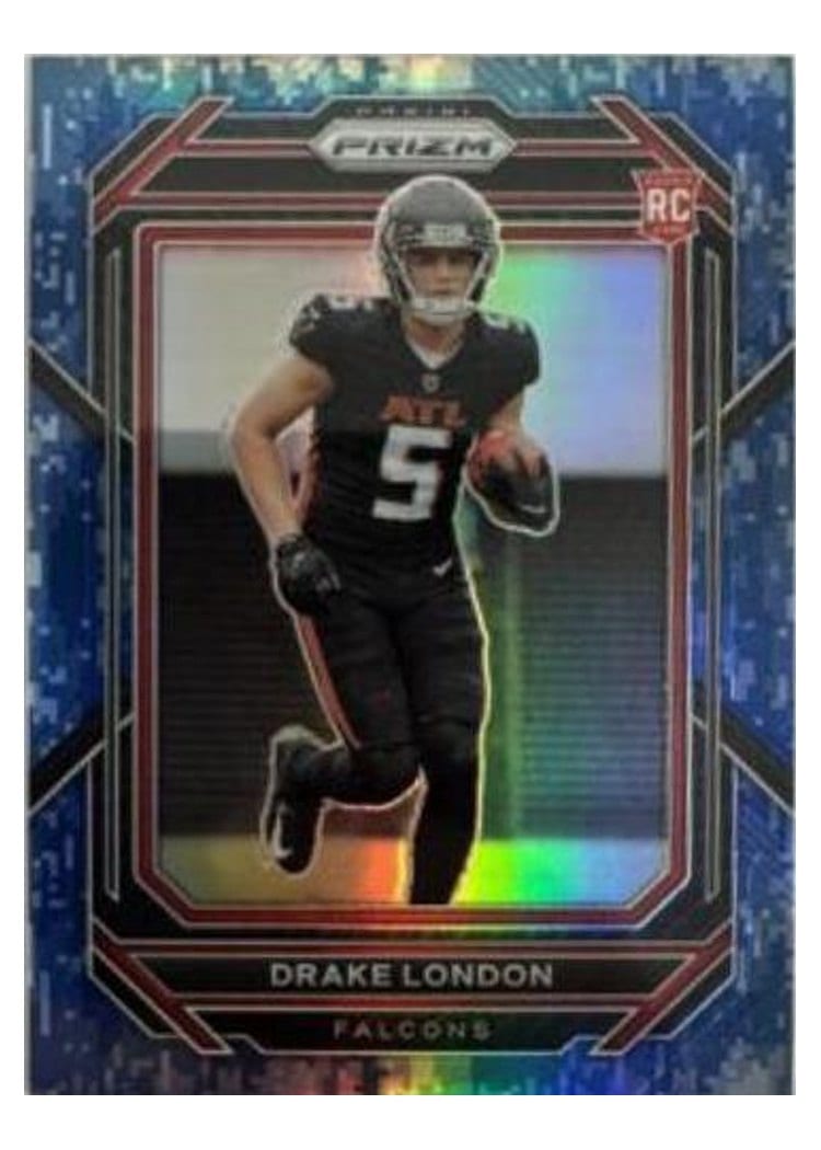 2022 Panini Prizm Base Set Drake London #308 card