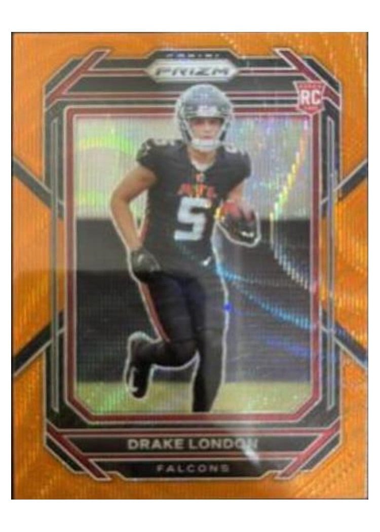 2022 Panini Prizm Base Set Drake London #308 card