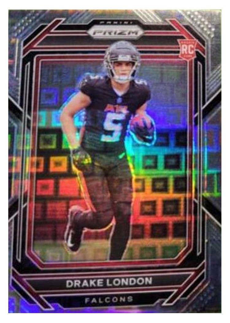 2022 Panini Prizm Base Set Drake London #308 card