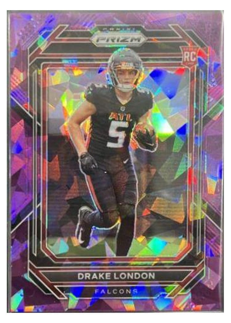 2022 Panini Prizm Base Set Drake London #308 card