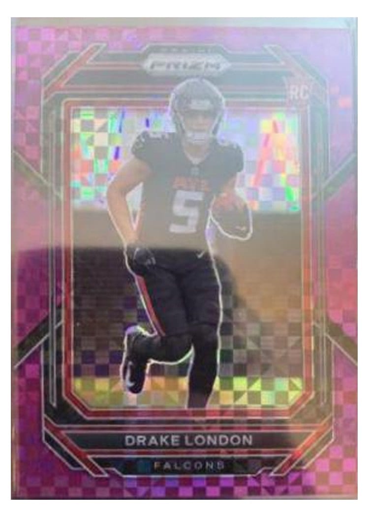 2022 Panini Prizm Base Set Drake London #308 card