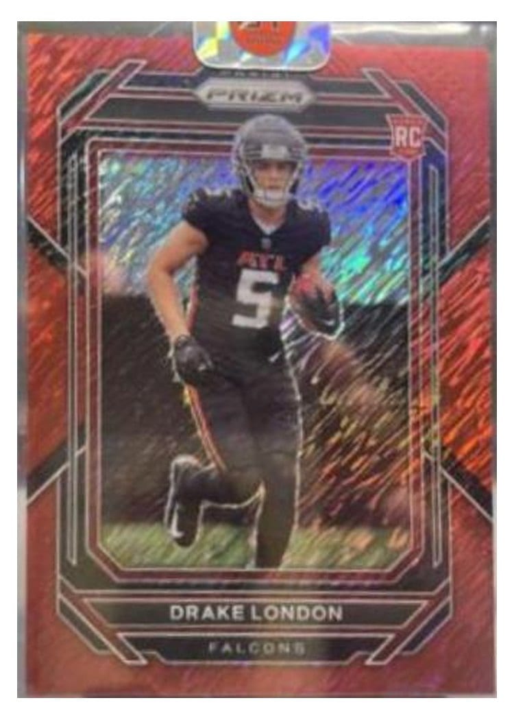 2022 Panini Prizm Base Set Drake London #308 card