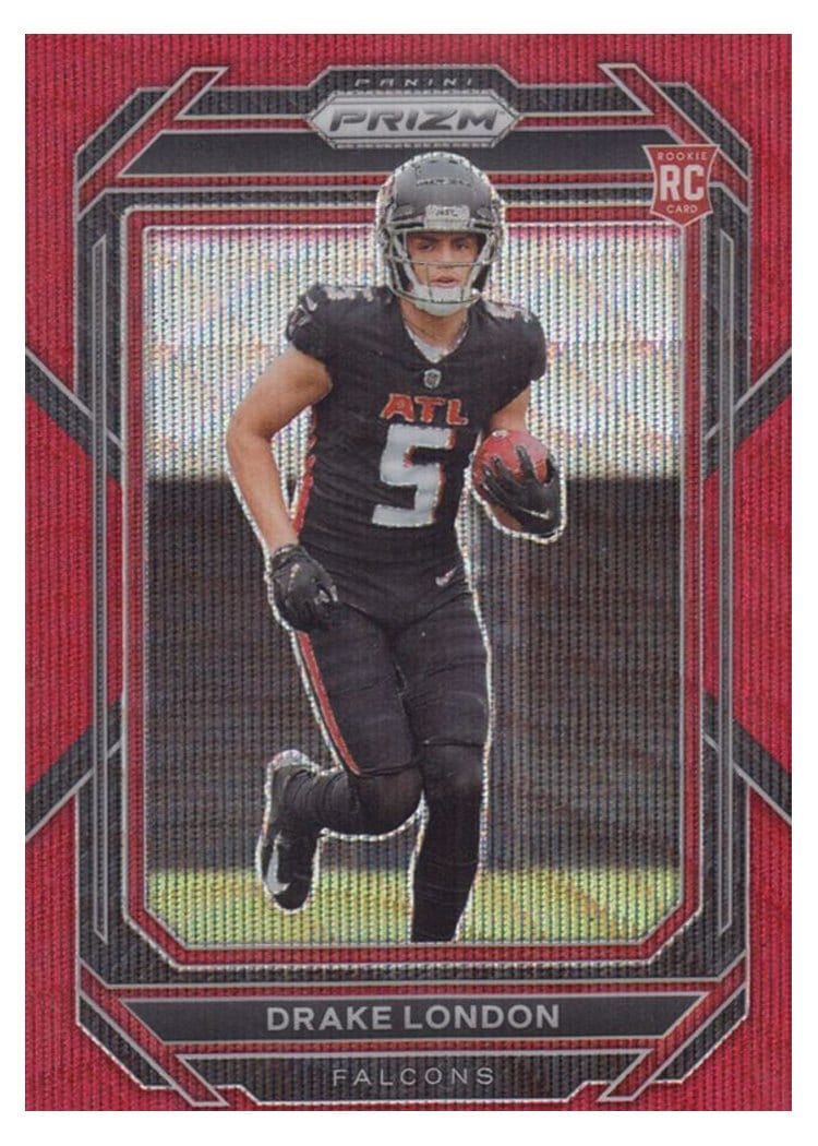 2022 Panini Prizm Base Set Drake London #308 card