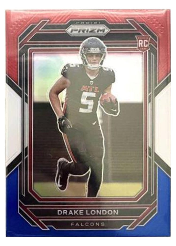 2022 Panini Prizm Base Set Drake London #308 card