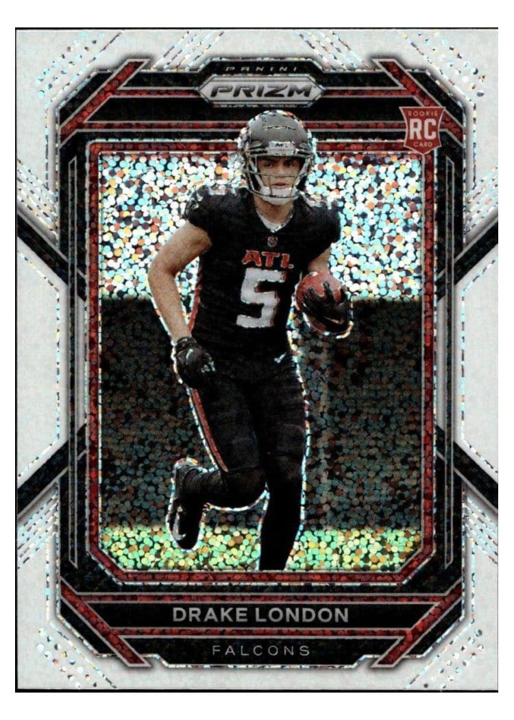 2022 Panini Prizm Base Set Drake London #308 card