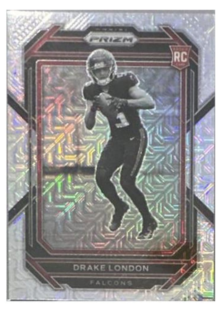 2022 Panini Prizm Base Set Drake London #308 card