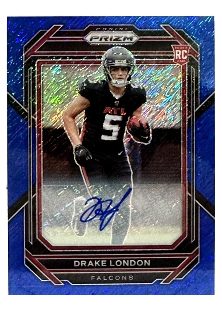 2022 Panini Prizm Base Set Drake London #308 card