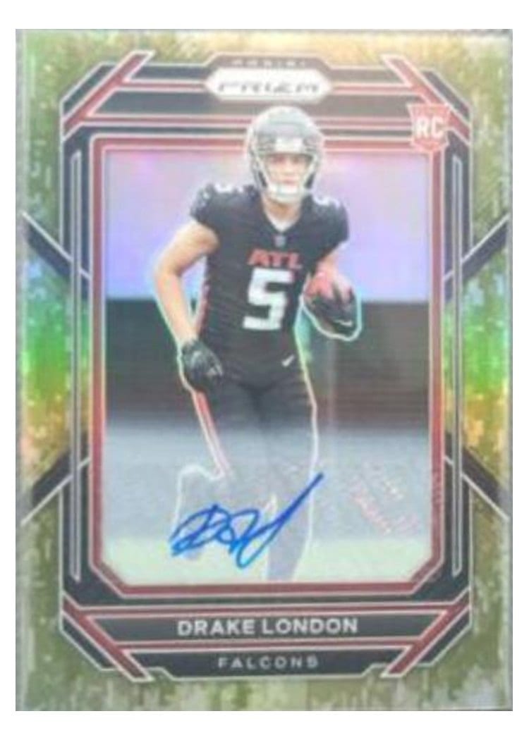 2022 Panini Prizm Base Set Drake London #308 card