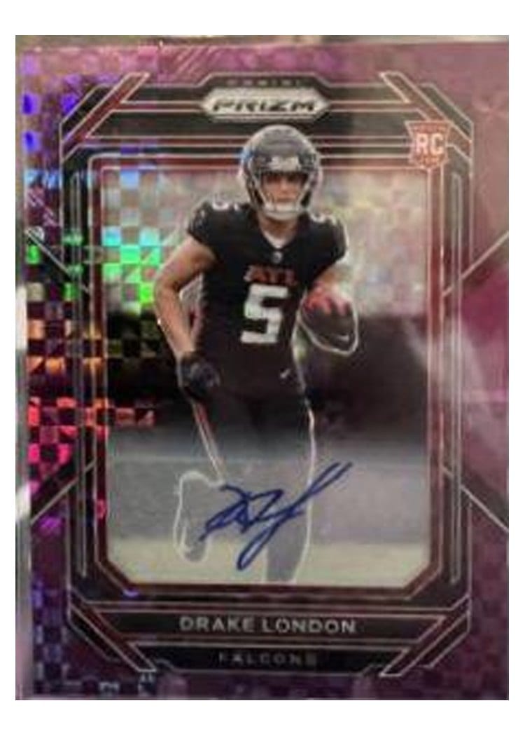 2022 Panini Prizm Base Set Drake London #308 card