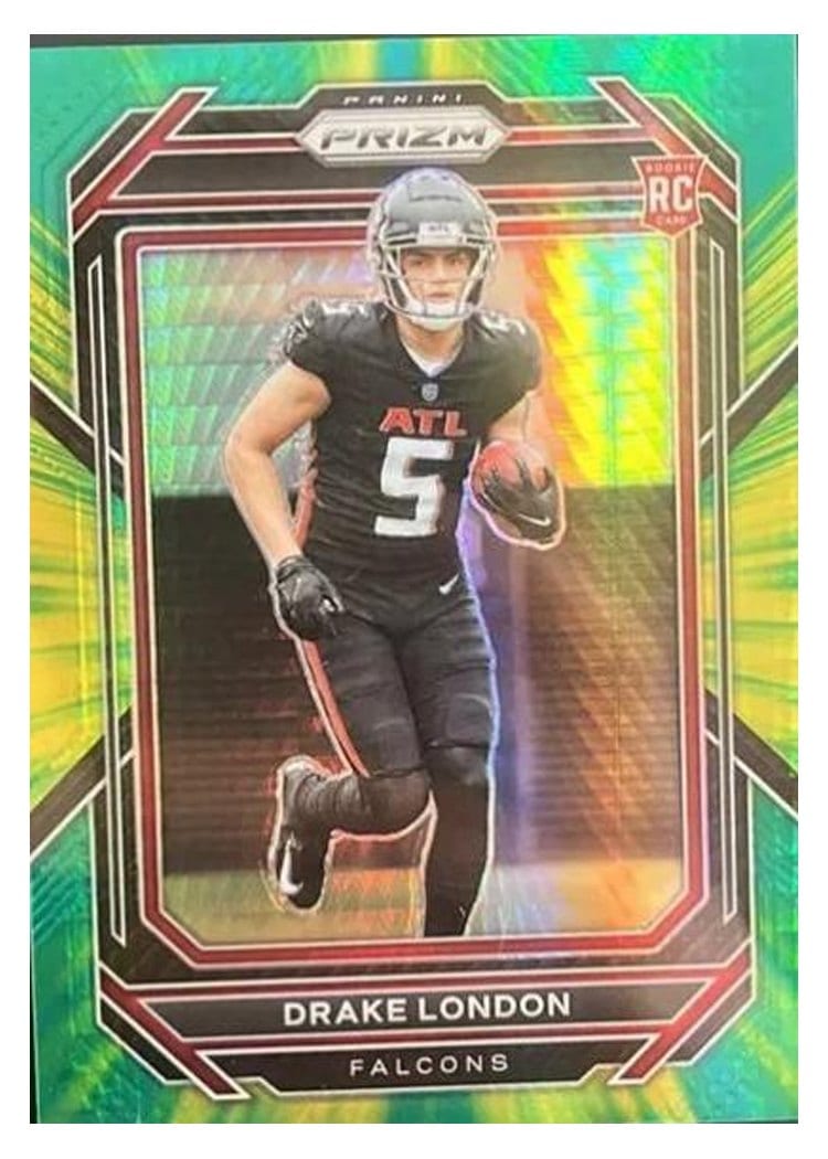 2022 Panini Prizm Base Set Drake London #308 card