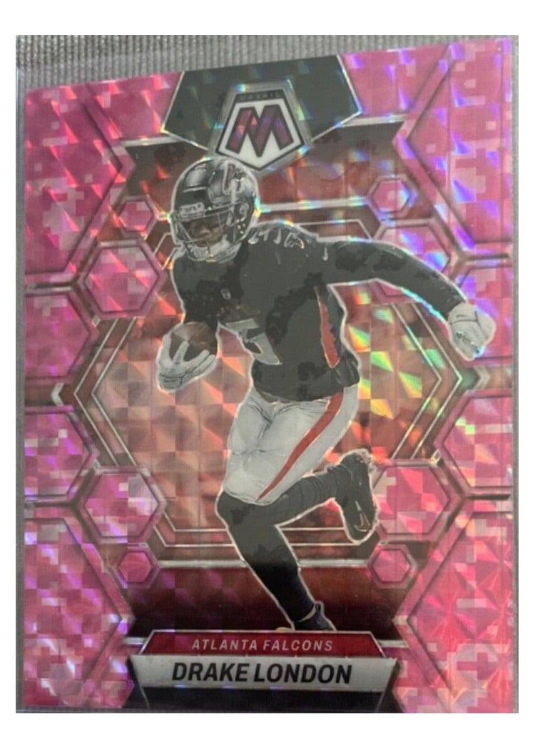 2023 Panini Mosaic Base Set Drake London #8 card