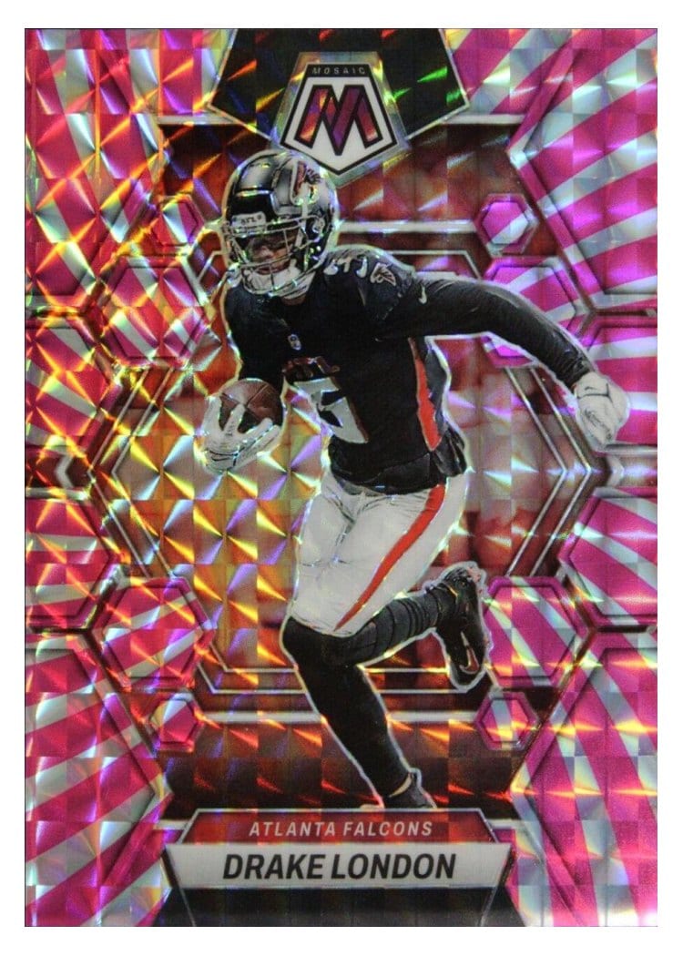 2023 Panini Mosaic Base Set Drake London #8 card