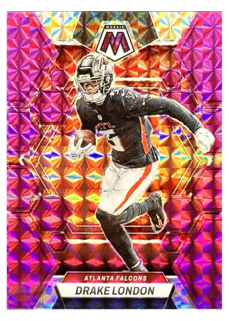 2023 Panini Mosaic Base Set Drake London #8 card