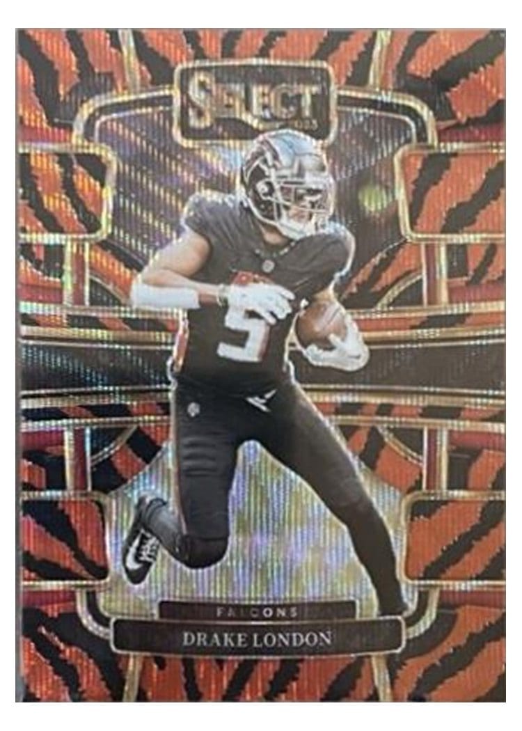 2023 Panini Select Base Set Drake London #6 card