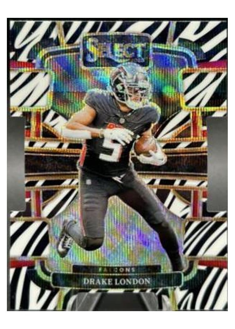 2023 Panini Select Base Set Drake London #6 card
