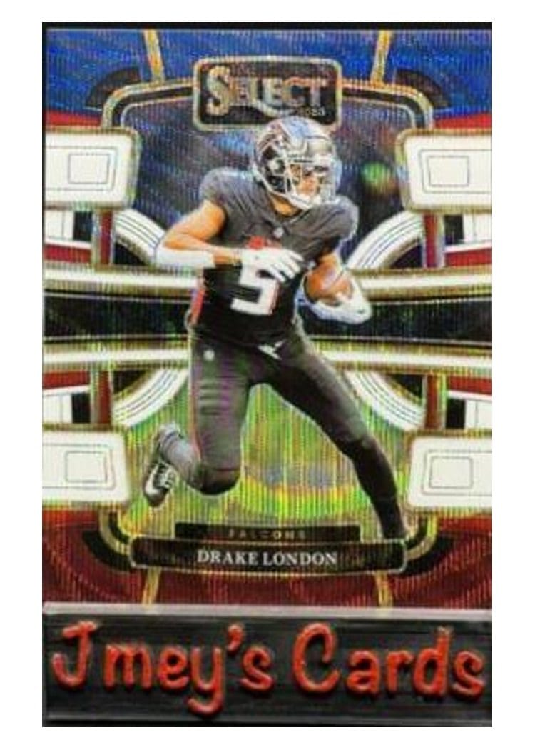 2023 Panini Select Base Set Drake London #6 card