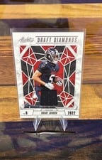 2024 Panini Absolute Draft Diamonds Jersey Drake London #DDJ-DLN card
