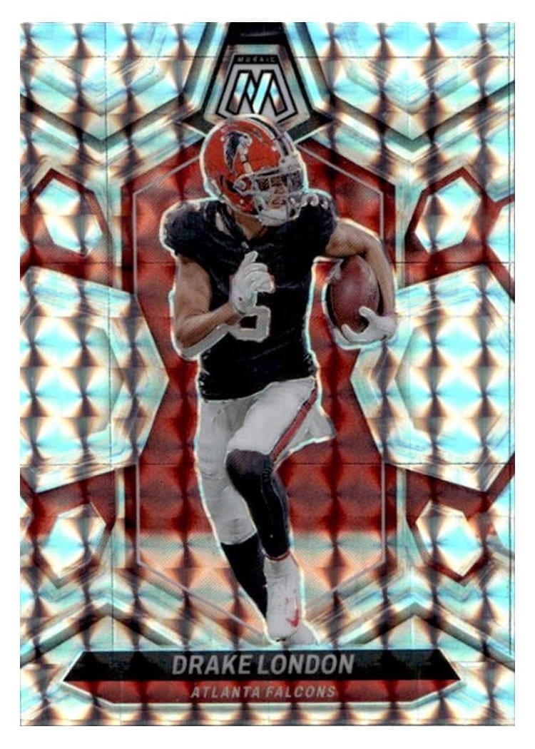 2024 Panini Mosaic Base Set Drake London Mosaic #10 card