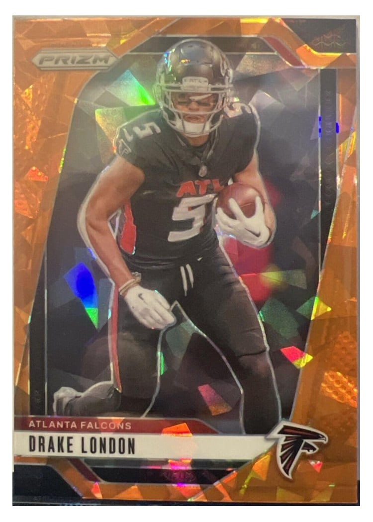 2024 Panini Prizm Base Set Drake London #12 card