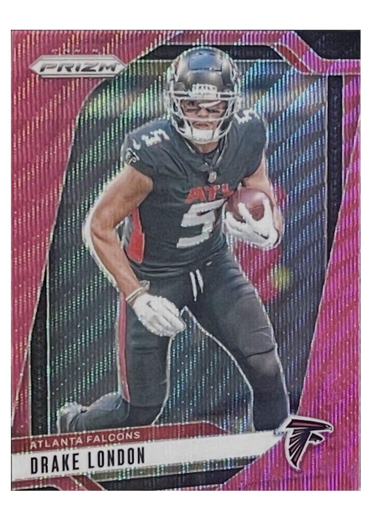 2024 Panini Prizm Base Set Drake London #12 card