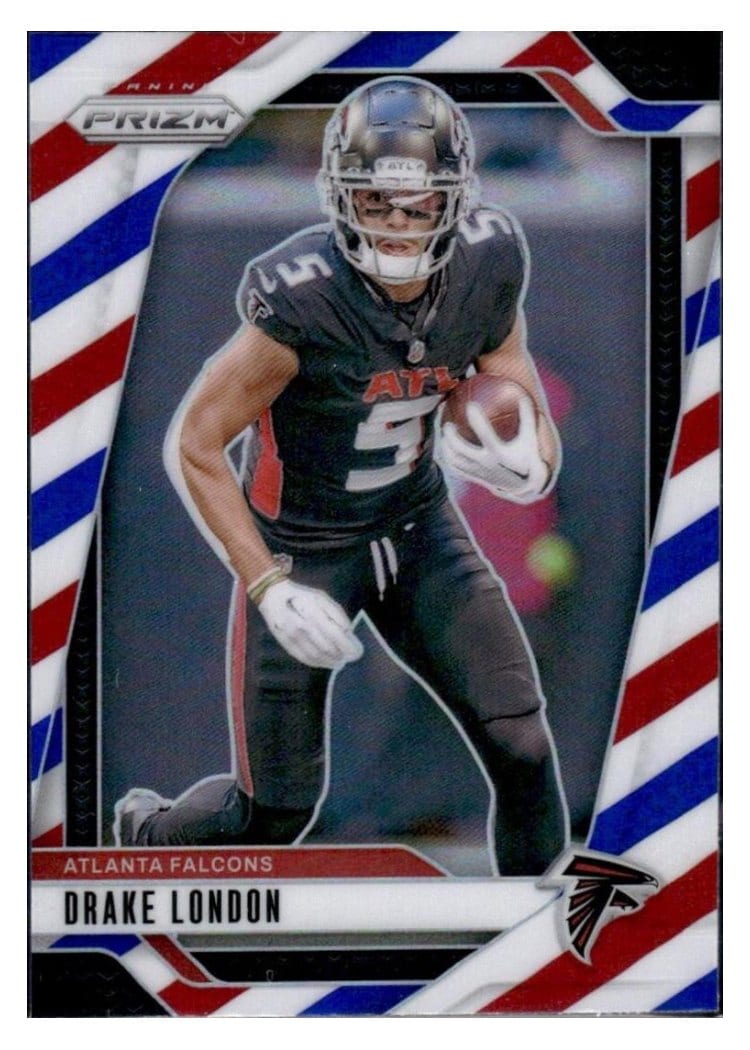 2024 Panini Prizm Base Set Drake London #12 card