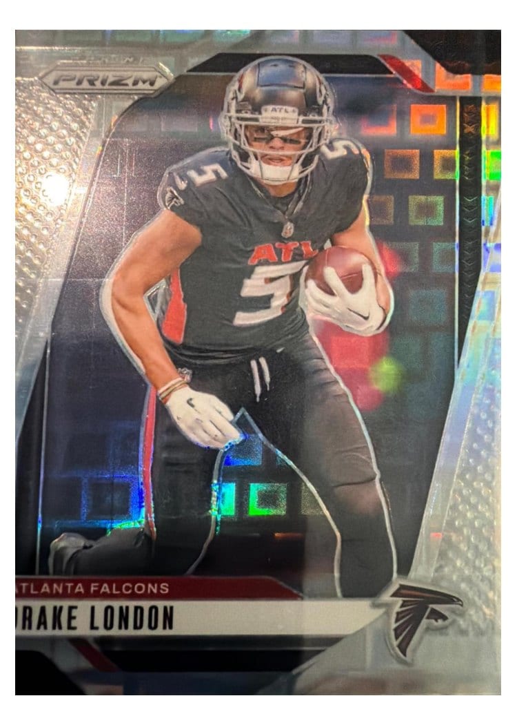 2024 Panini Prizm Base Set Drake London #12 card