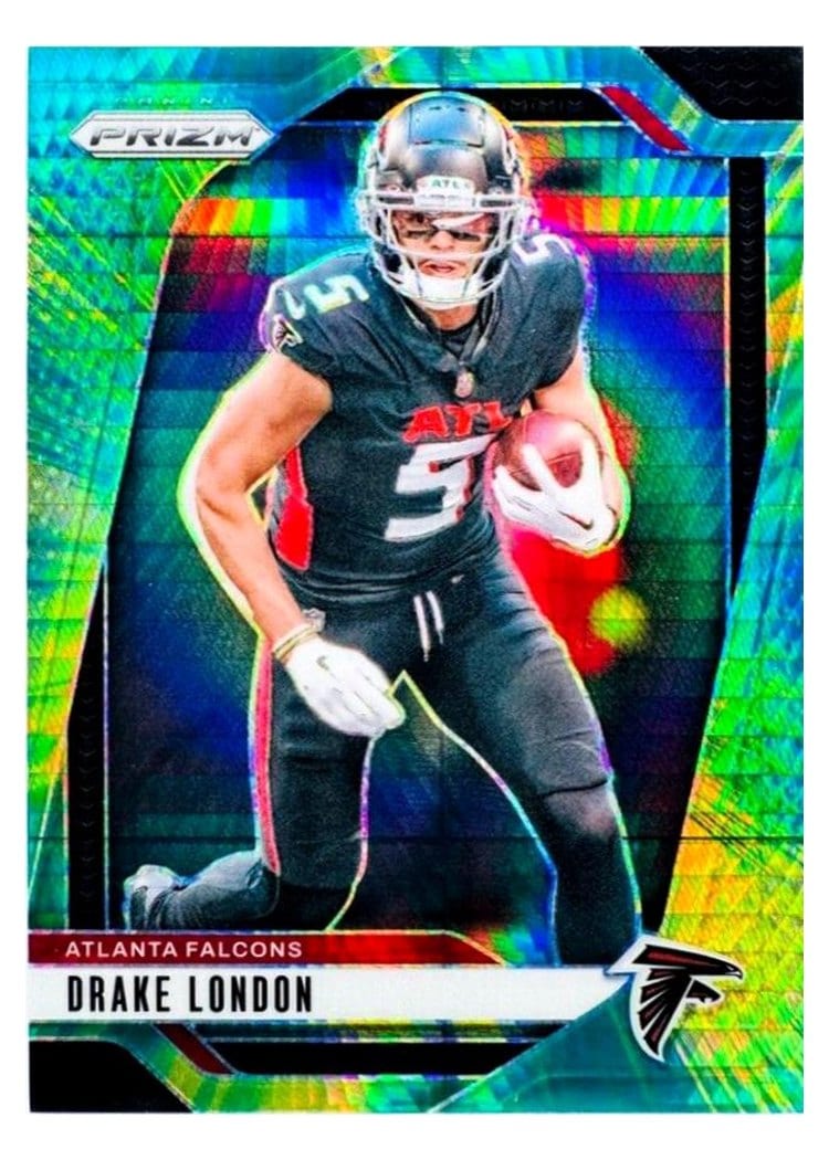 2024 Panini Prizm Base Set Drake London #12 card