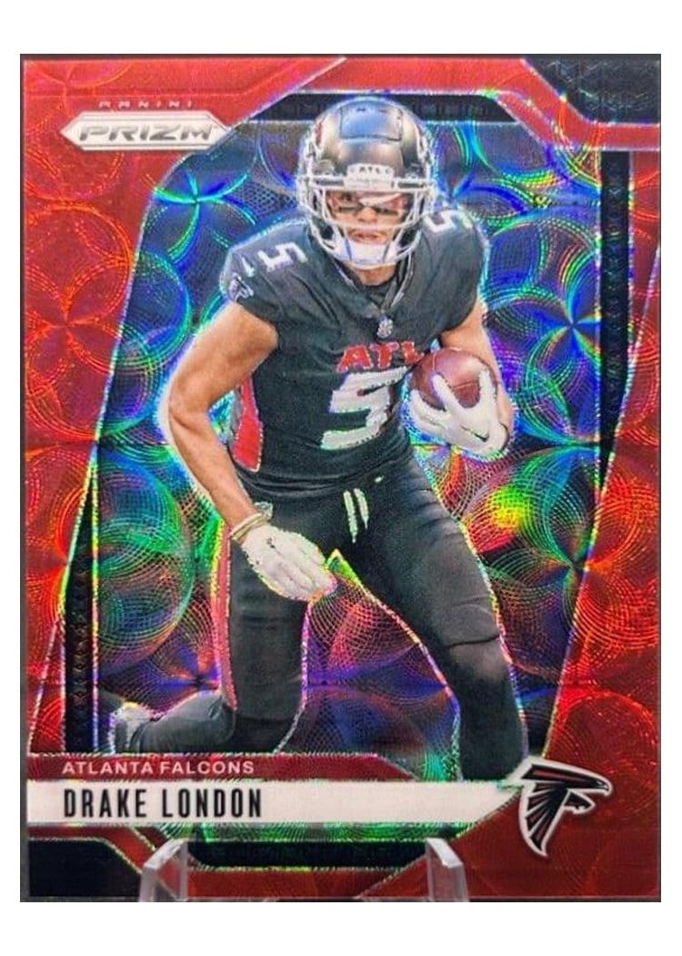 2024 Panini Prizm Base Set Drake London #12 card