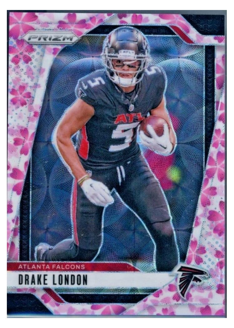 2024 Panini Prizm Base Set Drake London #12 card