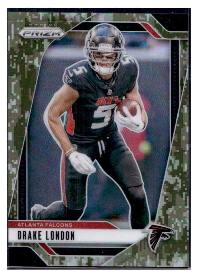 2024 Panini Prizm Base Set Drake London #12 card