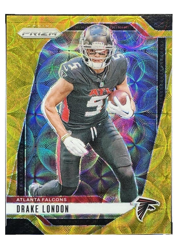 2024 Panini Prizm Base Set Drake London #12 card
