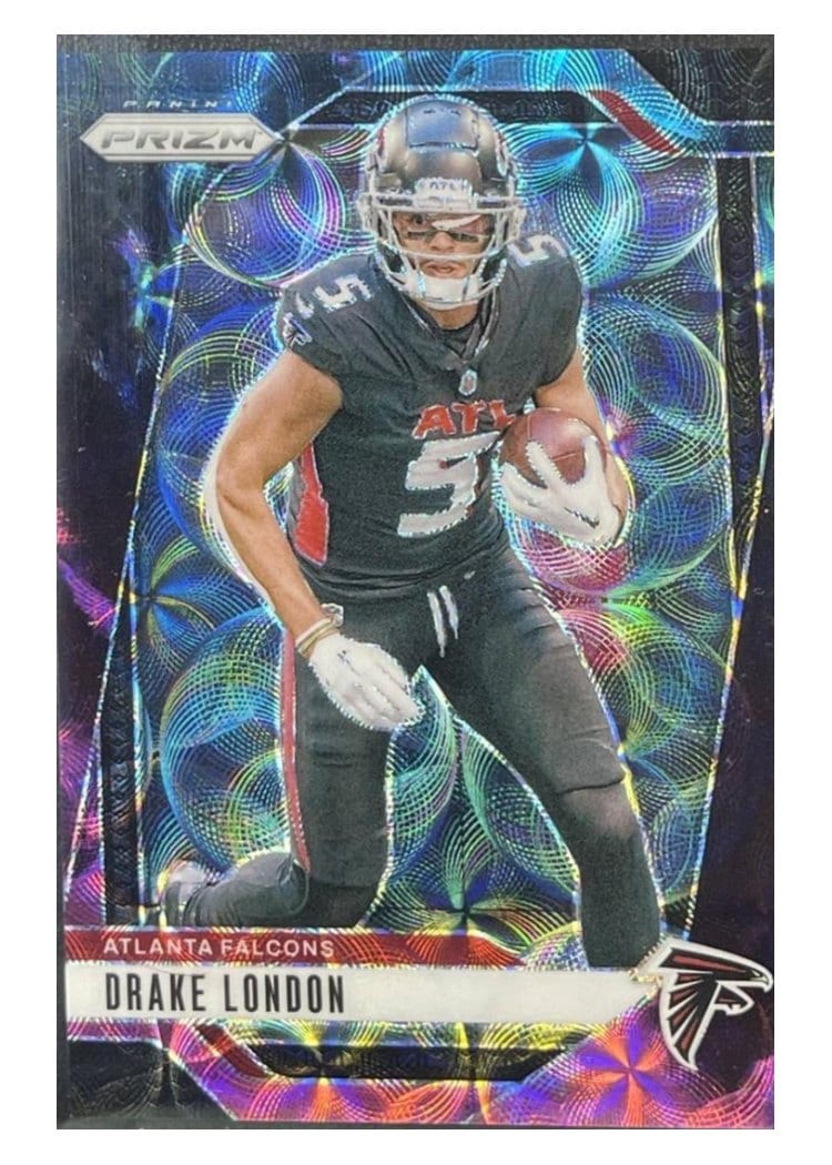 2024 Panini Prizm Base Set Drake London #12 card