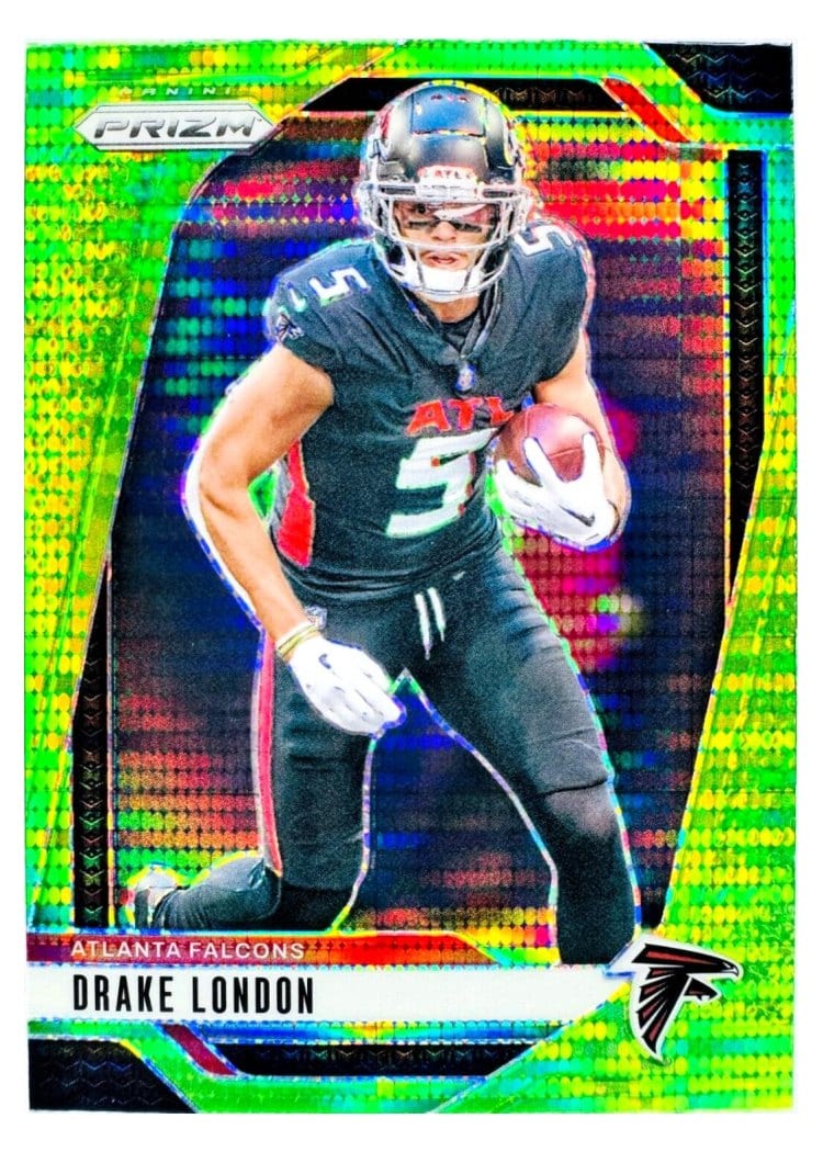 2024 Panini Prizm Base Set Drake London #12 card