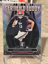 2024 Panini Totally Certified Certified Tuddy Drake London #13 card