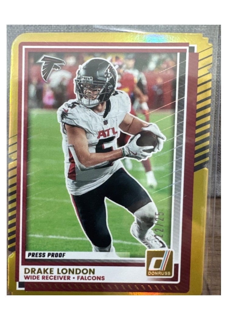 2025 Donruss Base Set Drake London #225 card