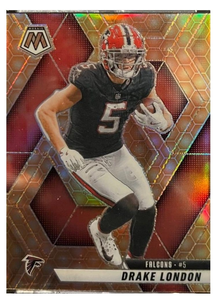 2025 Panini Mosaic Base Set Drake London #250 card