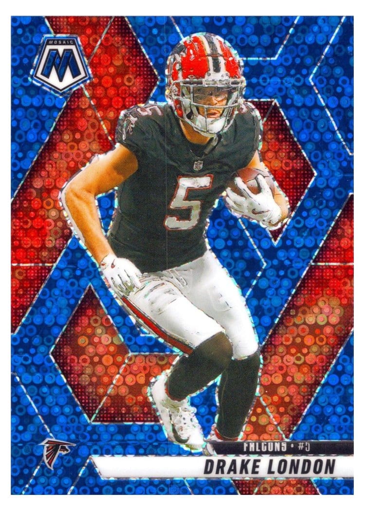 2025 Panini Mosaic Base Set Drake London #250 card