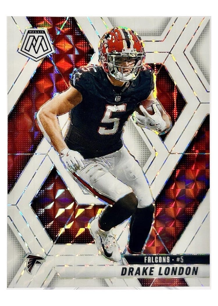 2025 Panini Mosaic Base Set Drake London #250 card